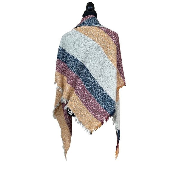 Cozy Soft Women's Wool Long Wrap Scarf OS - Picture 3 of 6